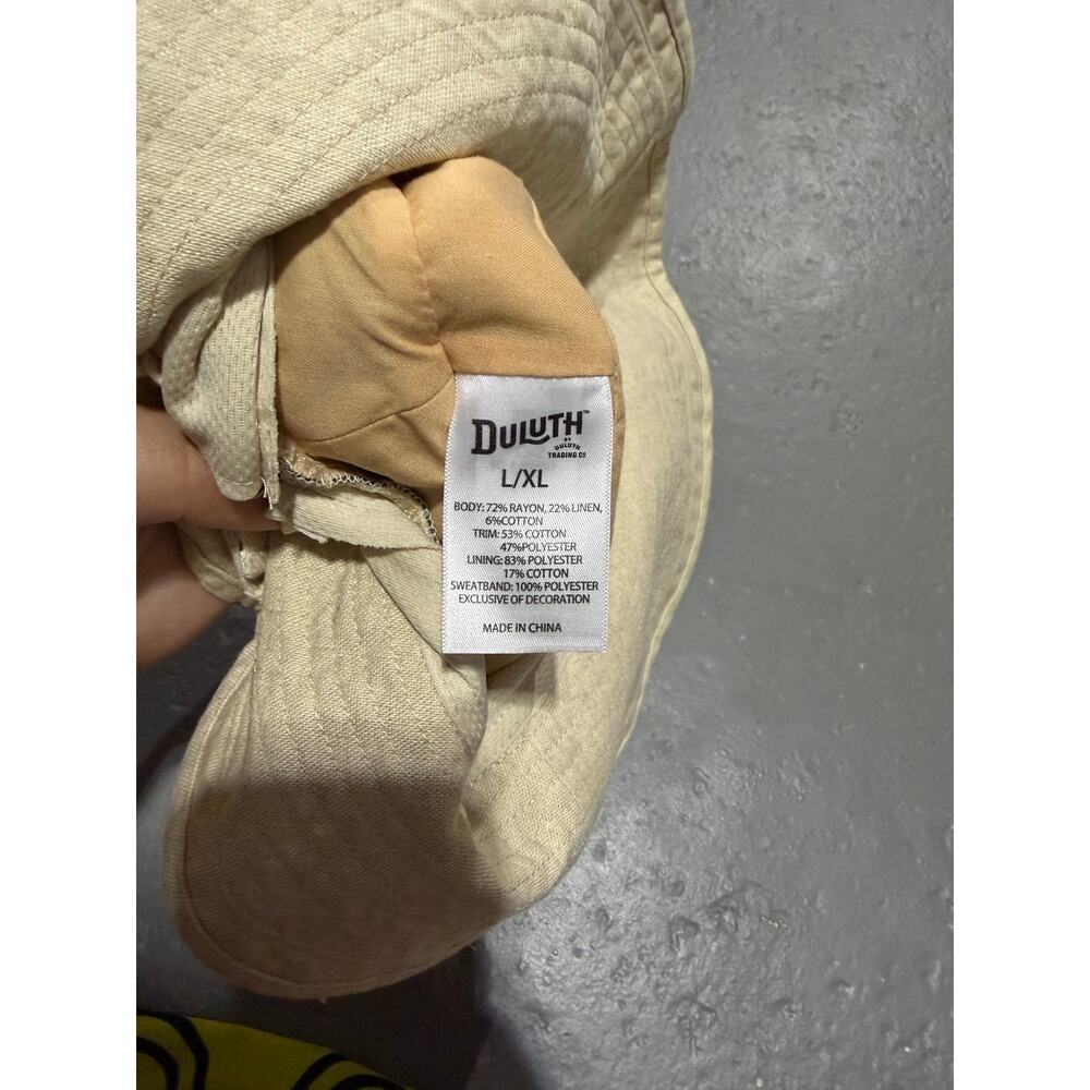 Duluth Trading Co Garden Bucket hat with Bow One Size - Picture 4 of 4